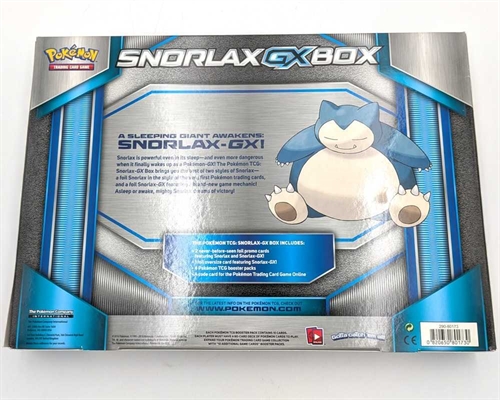 Snorlax GX Box - Pokemon Kort (BMO*) (B Grade)